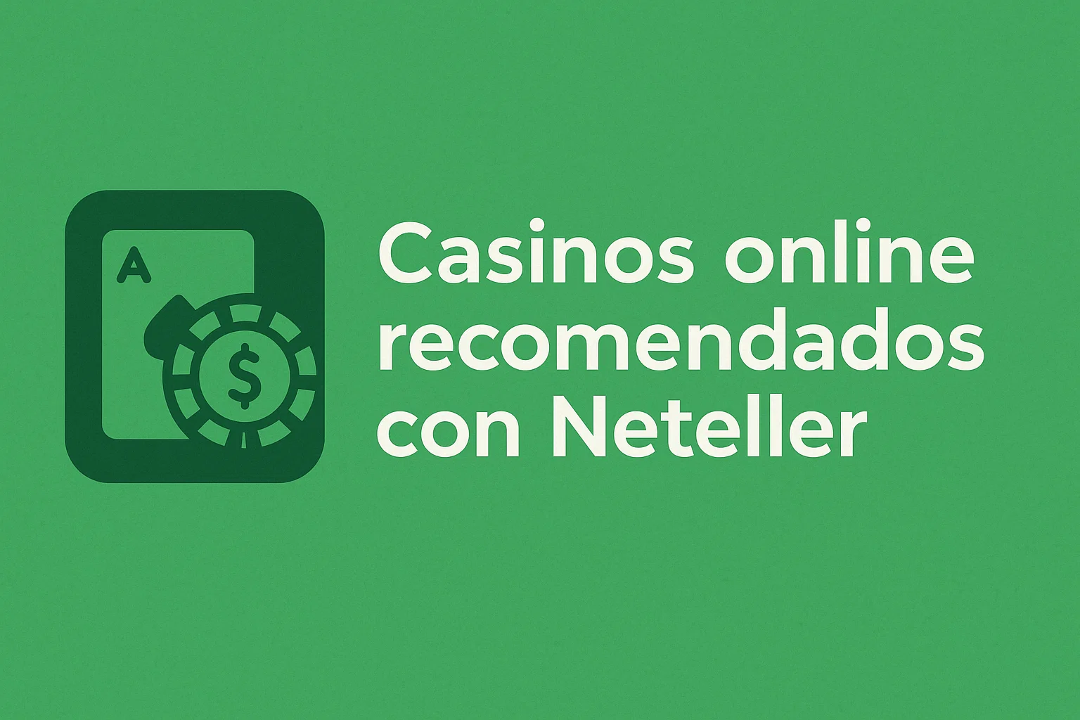 Casinos online recomendados con Neteller